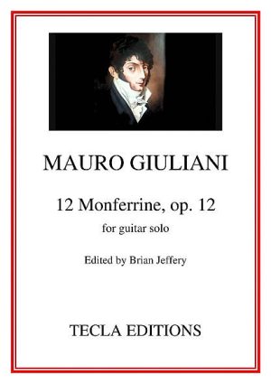 Giuliani: 12 Monferrine op. 12 (TECLA X 10401)