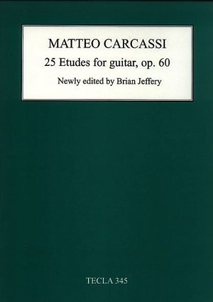 Carcassi: Etudes op. 60 (TECLA 345)