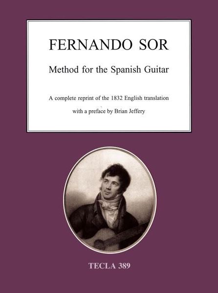 Sor: Method for the Spanish Guitar (TECLA 389) as a printed book