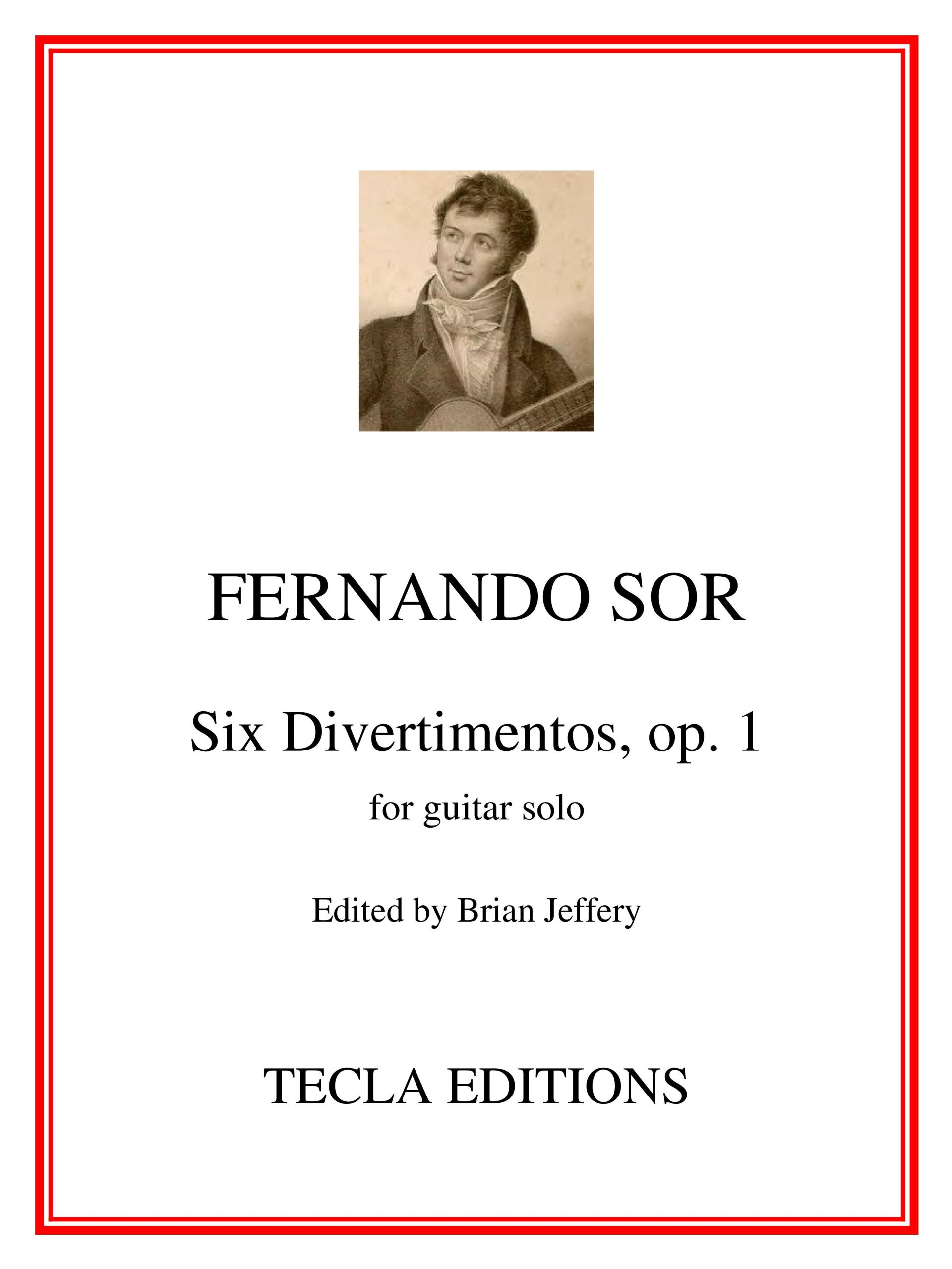 Sor: Six Divertimentos (later called op. 1) - pdf