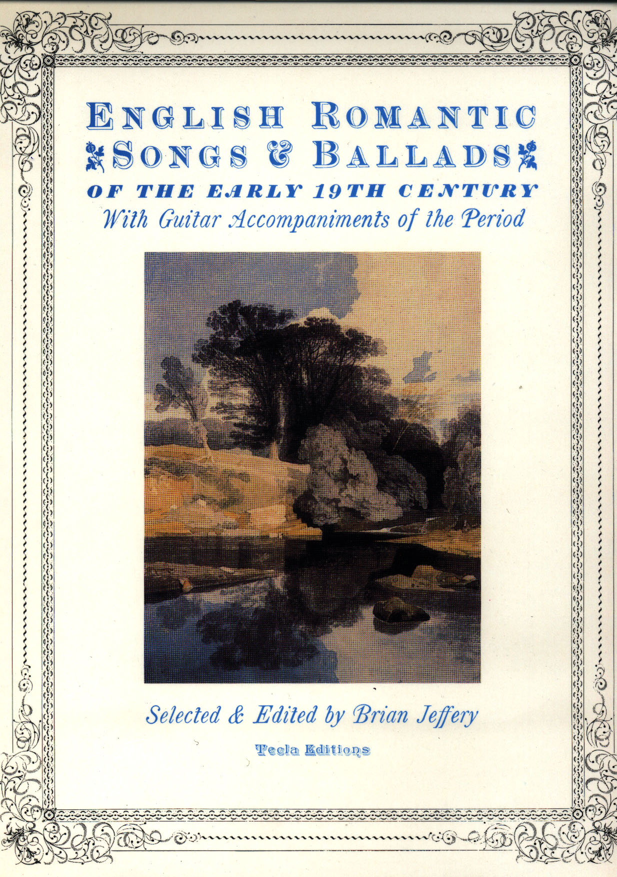 English Romantic Songs and Ballads as a printed book paperbound