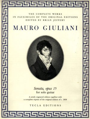 Giuliani: Sonata op. 15 (TECLA 497) as a printed item