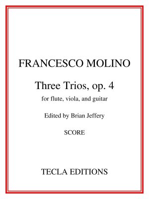 Francesco Molino: Three Trios op. 4