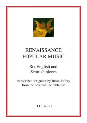 Renaissance popular music arr Jeffery