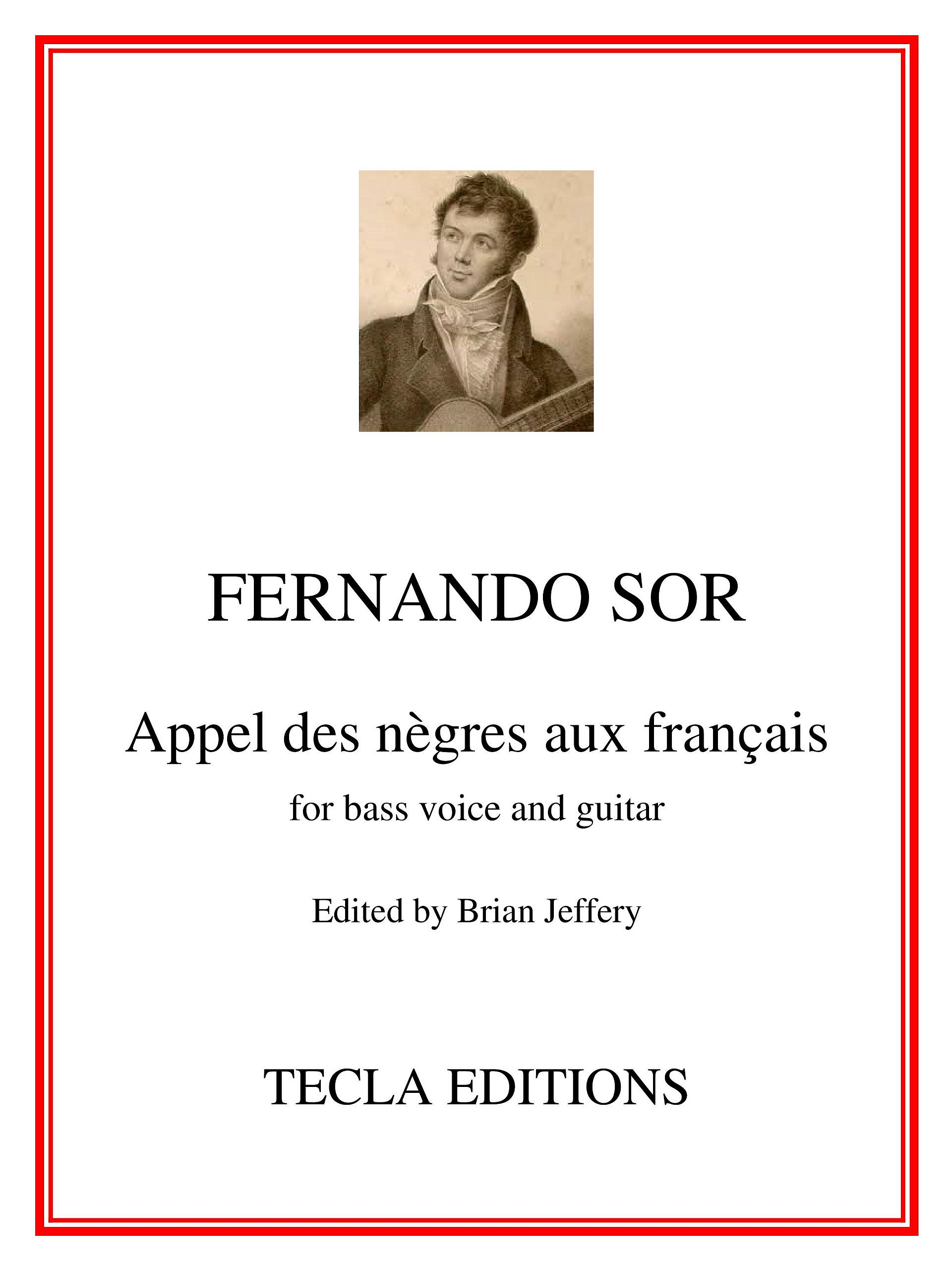 Sor: Appel des nègres aux français