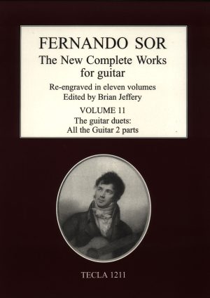 Fernando Sor: New Complete Works for Guitar Volume 11