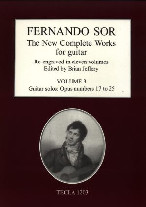 Fernando Sor: New Complete Works for Guitar Volume 3