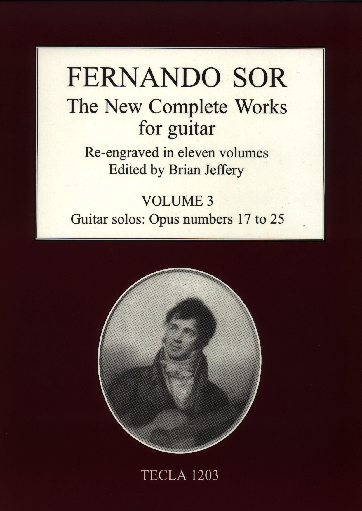 Fernando Sor: New Complete Works for Guitar Volume 3