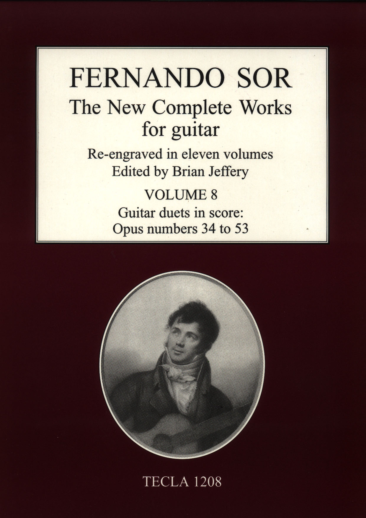 Fernando Sor: New Complete Works for Guitar Volume 8