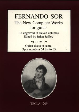 Fernando Sor: New Complete Works for Guitar Volume 9